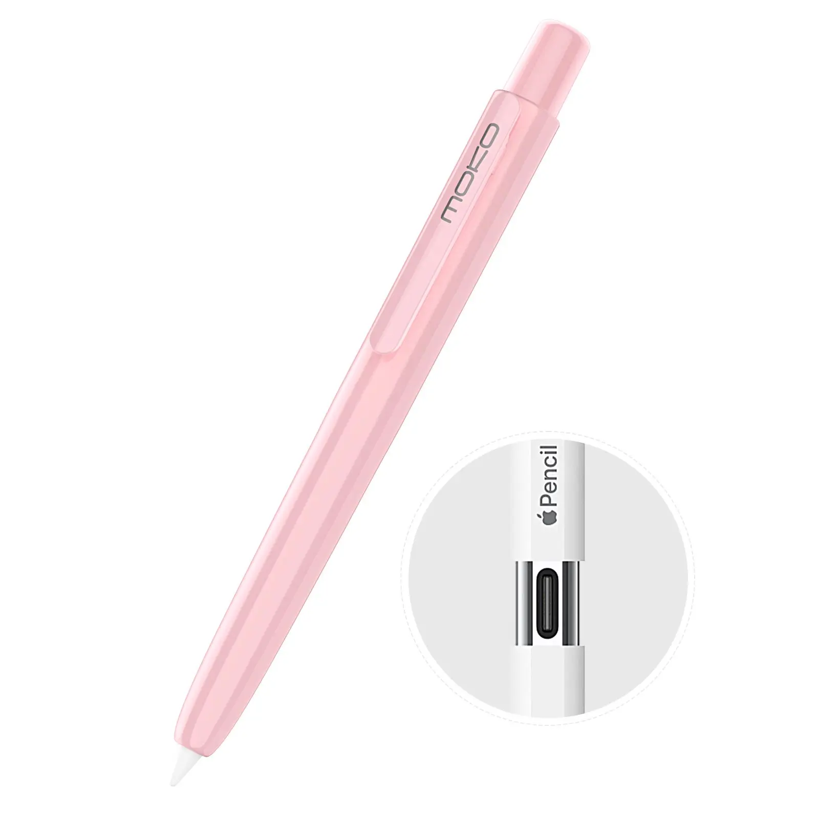 Custodia Porta Moko Per Apple Pencil (Usb-C), Custodia Protettiva Per Apple Pencil (Usb-C) Retrattile Per Custodia Protettiva Per Ipad Pencil Sleeve S