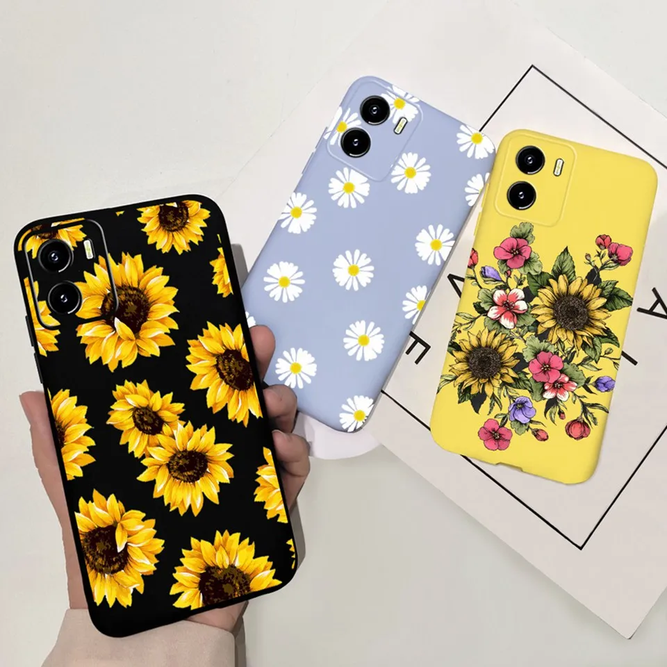 Paraurti Per Telefono Cellulare Per Fotocamera Vivo Y76S 5G Custodia Vivoy76S V2156A Custodia Morbida In Tpu Color Caramella Per Vivo Y 76S Cover In S