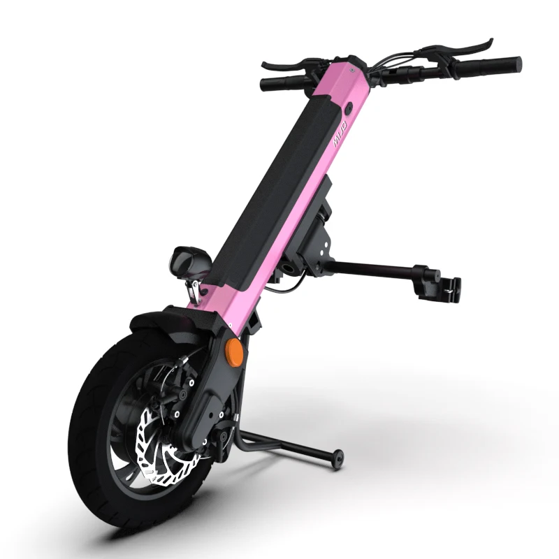 Handcycle 350W Rimorchio Per Sedia A Rotelle Kit Per Sedia A Rotelle Elettrica Per Handbike Mijo Mobility Mt01 Attacco Di Alimentazione