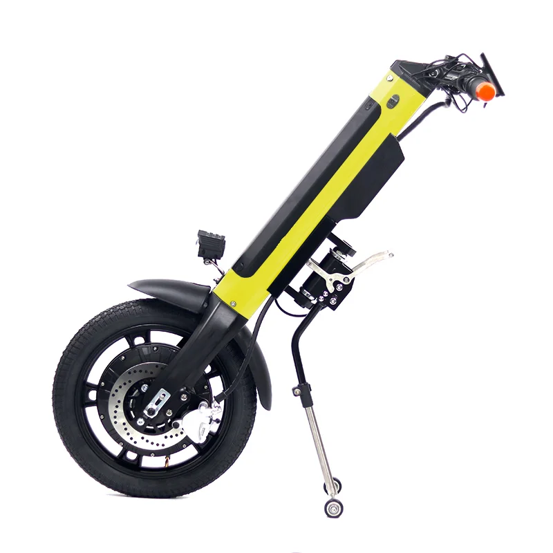Handcycle Handcycle Handcycle Elettrico Attaccabile Per Sedia A Rotelle Per Disabili Kit Handbike 350W Potenza Motore