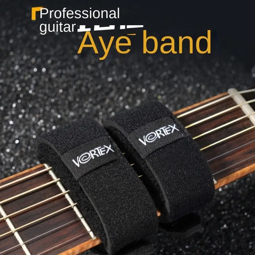 Nastro Regolabile Per Guitar Beam Noise Damper Wrap Fingerboard Mute Tape Silent Guitar Fret Strings Mute 4 String Bass