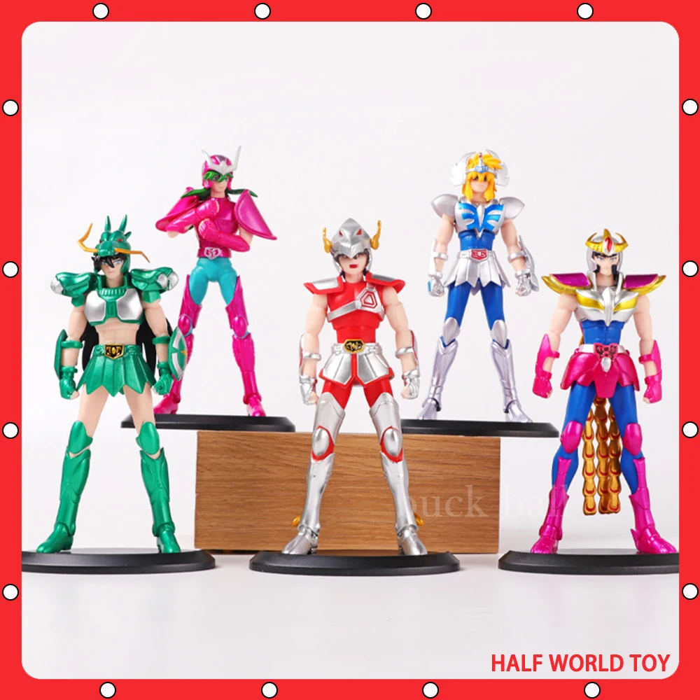 Saint Seiya Figura 19Cm Phoenix Ikki Hyoga Seiya Shiryu Action Figurine Mito Panno Cavalieri Dello Zodiaco Giocattoli Per Bambini Regalo