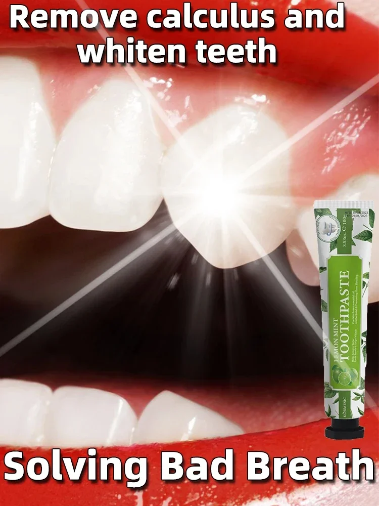 Remover Dental Calculus Dentifricio Sbiancante Denti Bocca Odore Cura Orale Rimozione Alitosi Prevenzione Parodontite V34 Cura