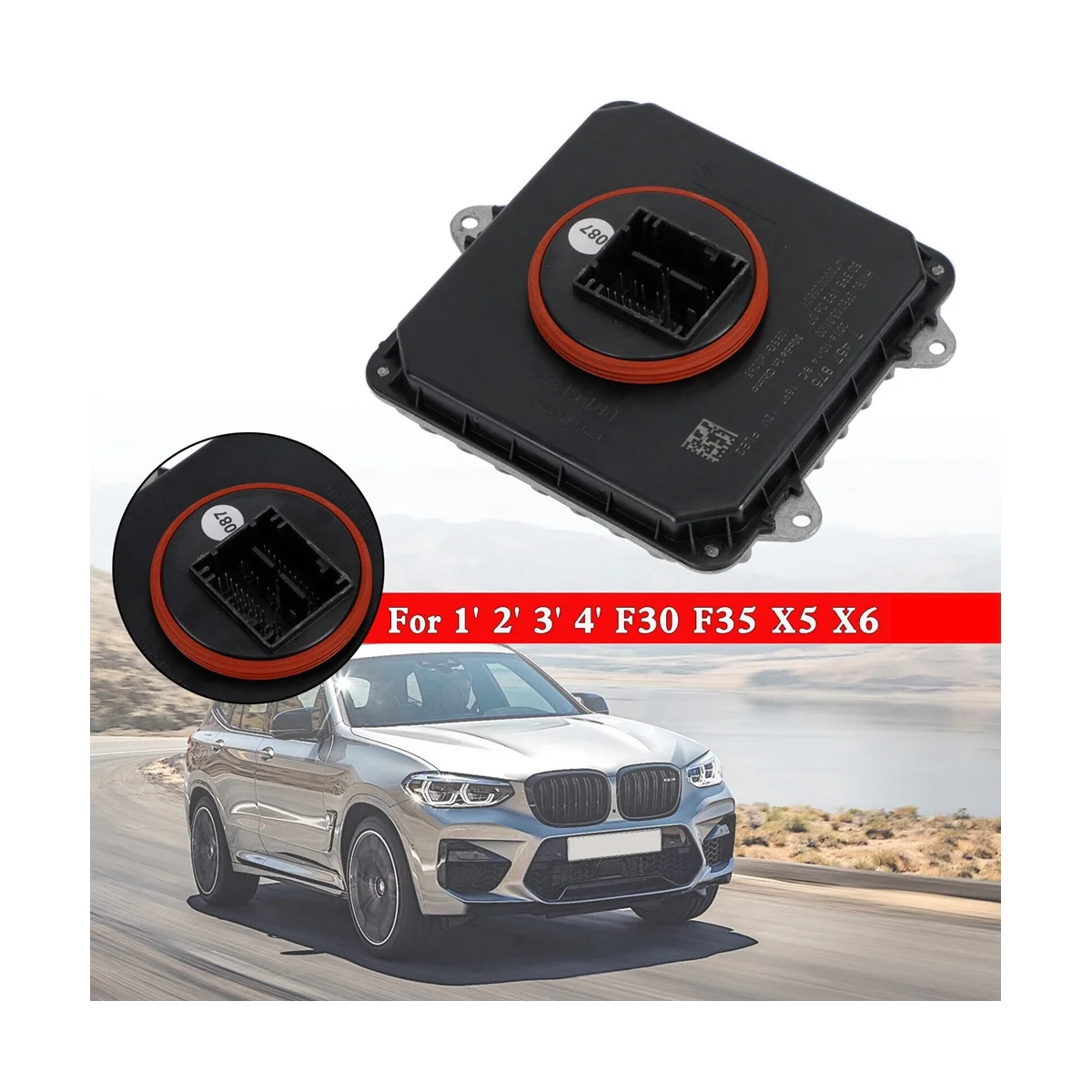 63117457875 Modulo Controller Fari A Led Automatico Adatto Per Bmw X6 F16 F30 F35