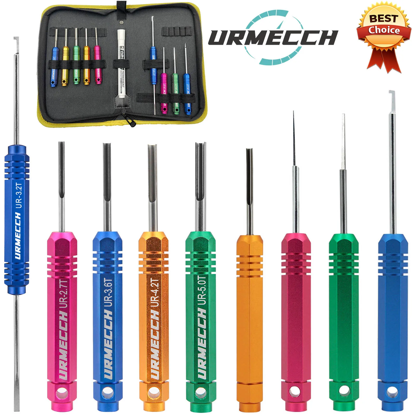 Kit Di Strumenti Per La Rimozione Del Terminale Dell'Auto 9X Deutsch Wire Plug Connector Pin Extractor Estrattore Releasefor Car Terminal Plug Dt Dtm 