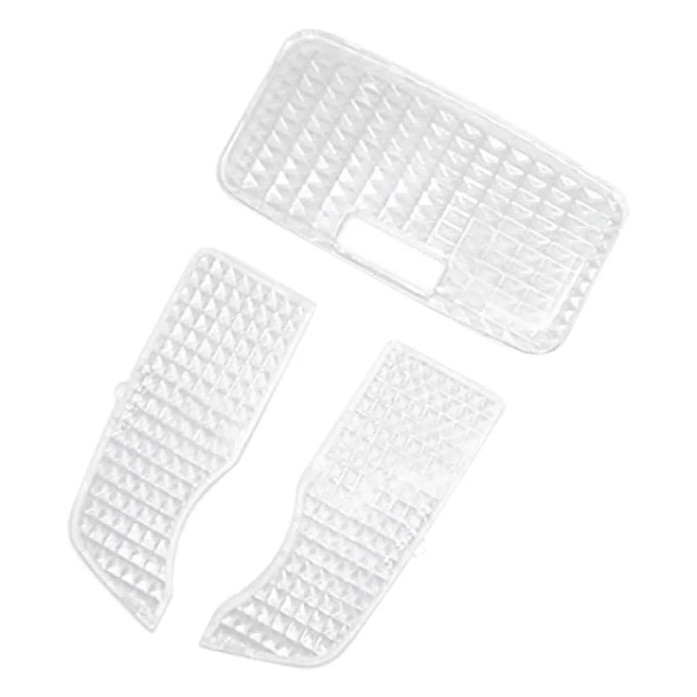 3Pcs Car Crystal Clear Interior Map Dome Light Reading Light Cover Per Toyota Prius 2010 - 2015