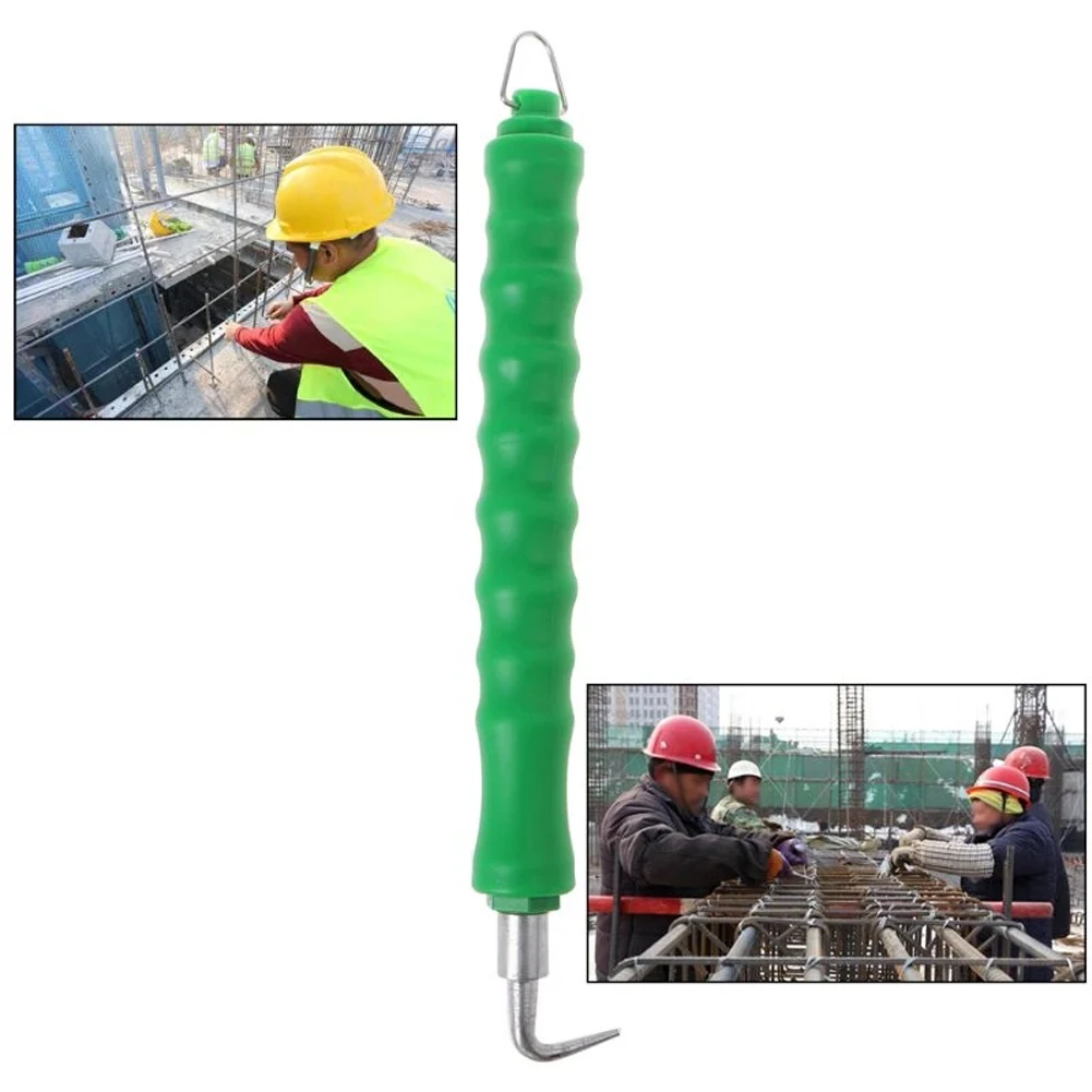 Tondo Per Cemento Armato Semiautomatico Twister Costruzione Antiscivolo Rilegatura In Acciaio Verde Lessens Ripetitivo