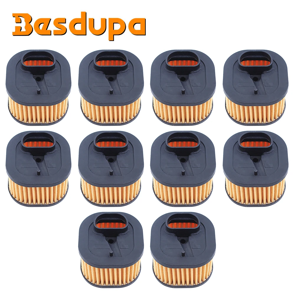 10 X Filtro Aria Hd Heavy Duty Per 503818004 Husqvarna 371 372 372Xp 362 371 Saw