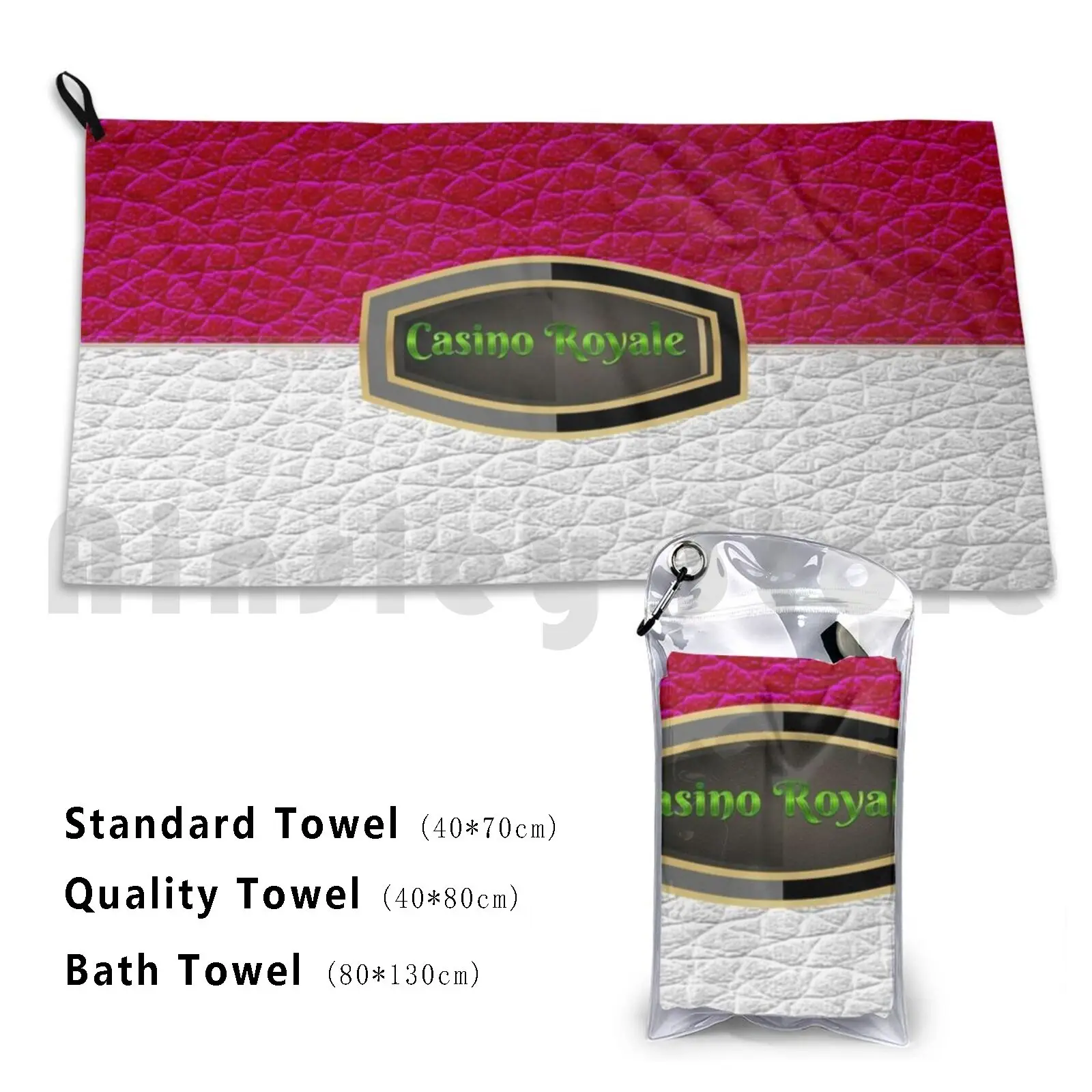Casino Royale ( Monaco Flag ) Bath Towel Beach Cushion Casino Royale Casino Royale Monaco Flag Decorations Ancient