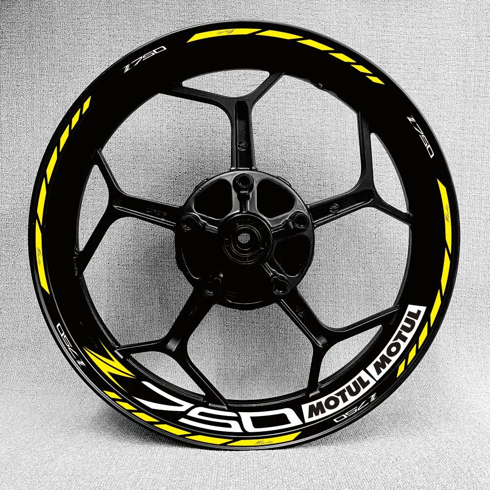 Un Set Completo Di Adesivo Per Cerchioni Da 17 Pollici Adesivo Per Ruote Per Moto Di Alta Qualità Decalcomania Per Cerchioni Riflettenti Adatto Per Ka