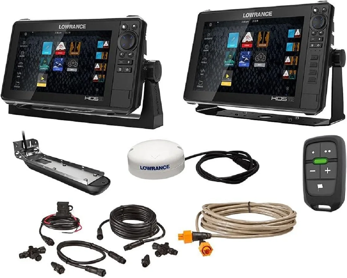 Lowrance Hds Live Bundle - 9 E 12 Display Ai Trasduttore 3-In-1 T/M
