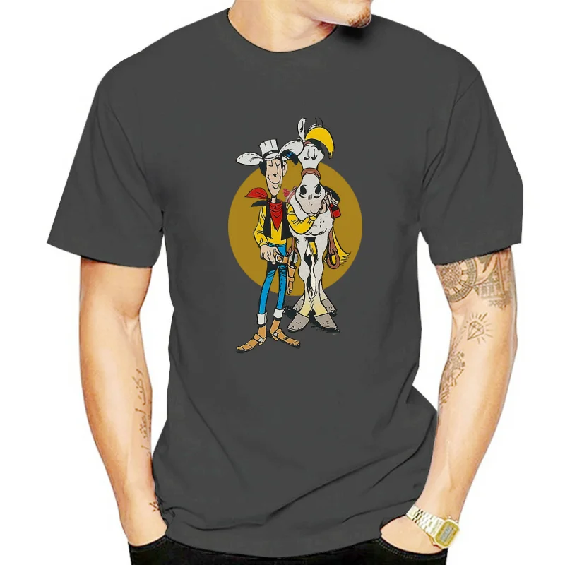 Lucky Luke T Shirt Jolly Jumper Dalton Gang Daisy Town Morris Terence Hill