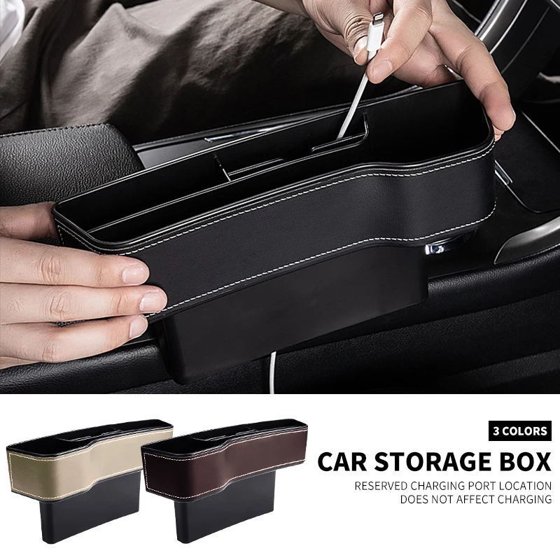 Accessori Per Auto Seat Gap Organizer Box Custodia A Prova Di Perdite Per Dacia Logan Sandero Duster Lodgy Spring Jogger Dokker Stepway