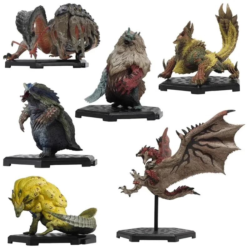 [Inventario] New Monster Hunter World Iceborne Capcom Plus Vol.20 Anime Figure Snow Ghost Beast Spinosaurus Model Collection Toy