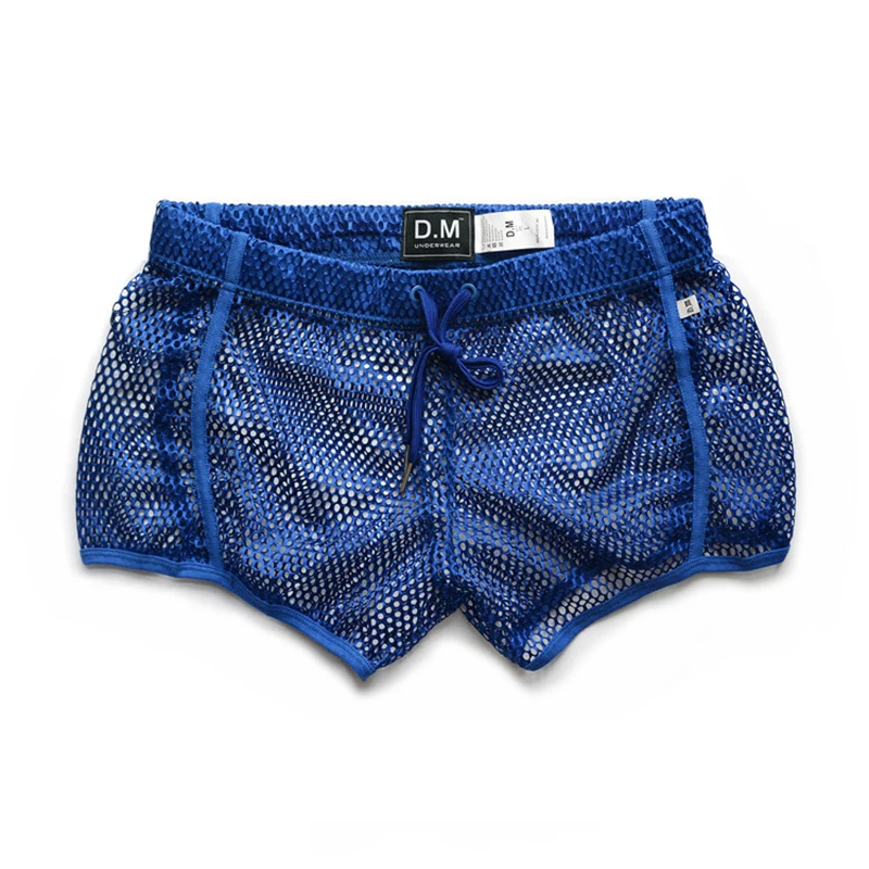 Maschio Biancheria Intima Gay Mutande Boxer Homme Hollow Cut Sexy Degli Uomini Della Biancheria Intima Ropa Interior Hombre Boxer Allentato Cueca Masc