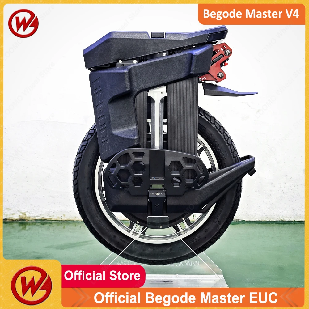 Francia Pre-Vendita Begode Master V4 50E/50S 134V 2400Wh Batteria 3500W Motore In Lega Di Alluminio Custodia Della Batteria Più Recente Begode Master 