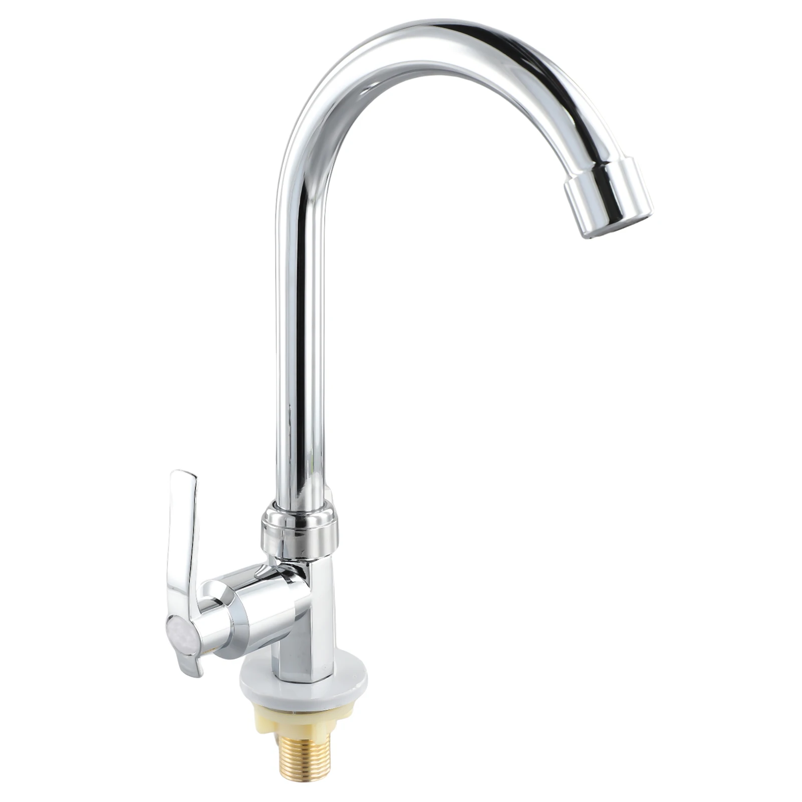 Ziny Alloy === Kitchen = = Faucet = Longlife = = Kitchen = Sink Cold Rubinetti Beccuccio Girevole Monocomando Rubinetto Mono Modern Plating