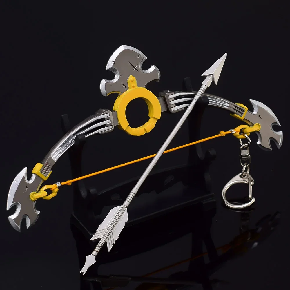 The Legend Of Zelda Portachiavi Savage Lynel Bow Link 15Cm Metal Game Periferiche Figure Modello Di Arma Portachiavi Giocattoli Regali Per Ragazzi