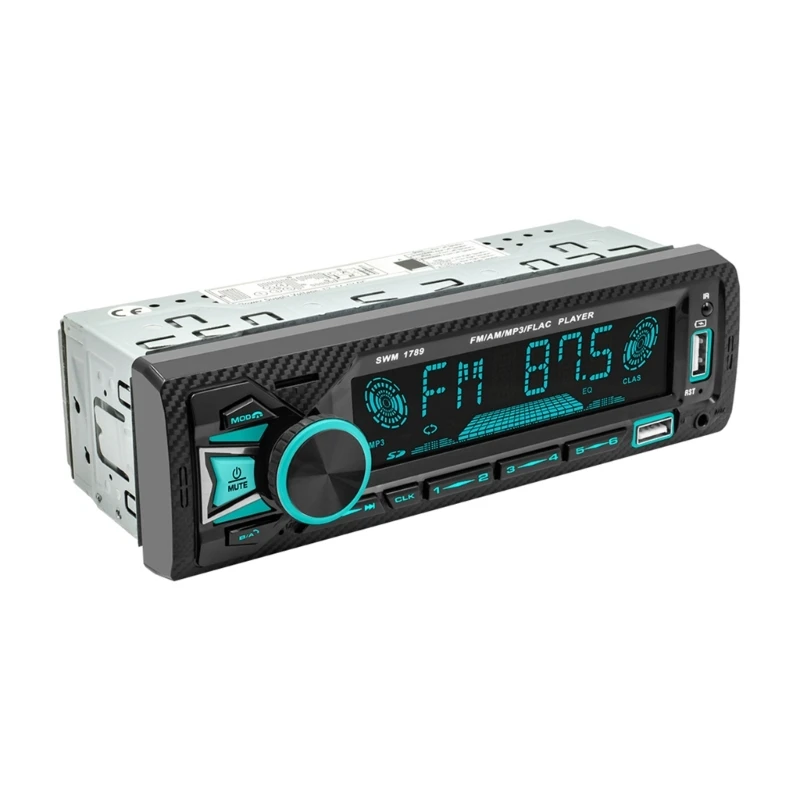 2022 Nuovo Autoradio Wireless Mp3-Player 1 Din Compatibile Con Bluetooth Multimedia-Aux Usb Fm Player 12V Stereo-Audio Auto Electronics