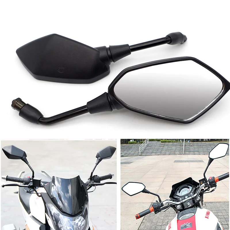 Specchietti Retrovisori Moto Scooter Specchietti Laterali Moto Universali 8Mm 10Mm Per Ltz 400 Gsr 600 750 Bandit 600 Ltr 450 Bandit 400