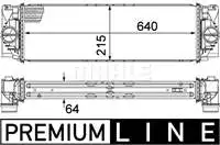 Ci368000P Per Radiatore Turbo Sprinter 906 Vw Crafter