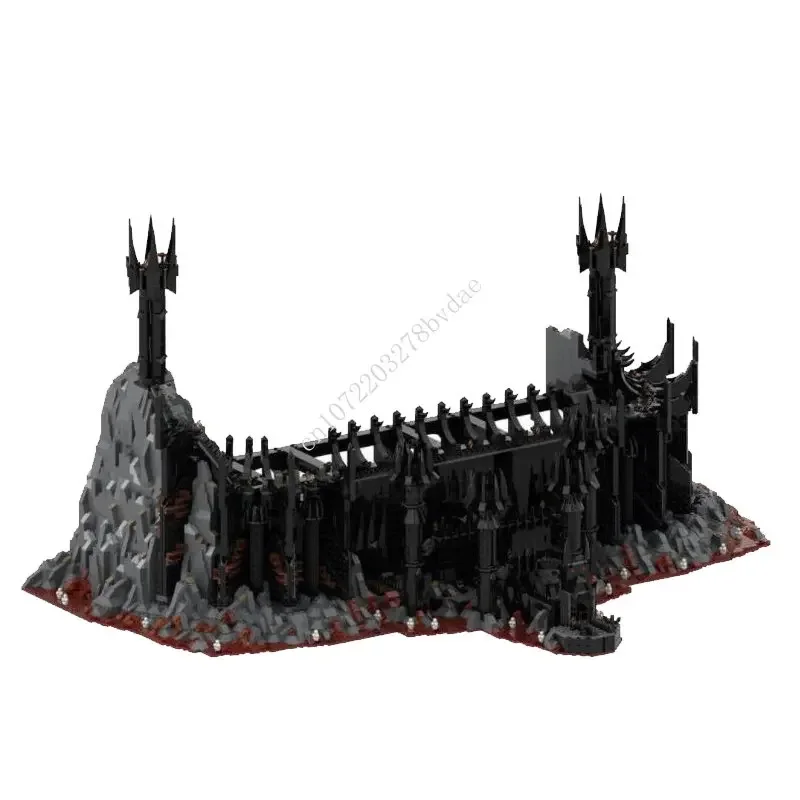 6772 Pz Moc The Rings Movie Series Barad-Dur Building Blocks Collection Tecnologia Mattoni Display Creativo Modello Giocattoli Regali Di Natale