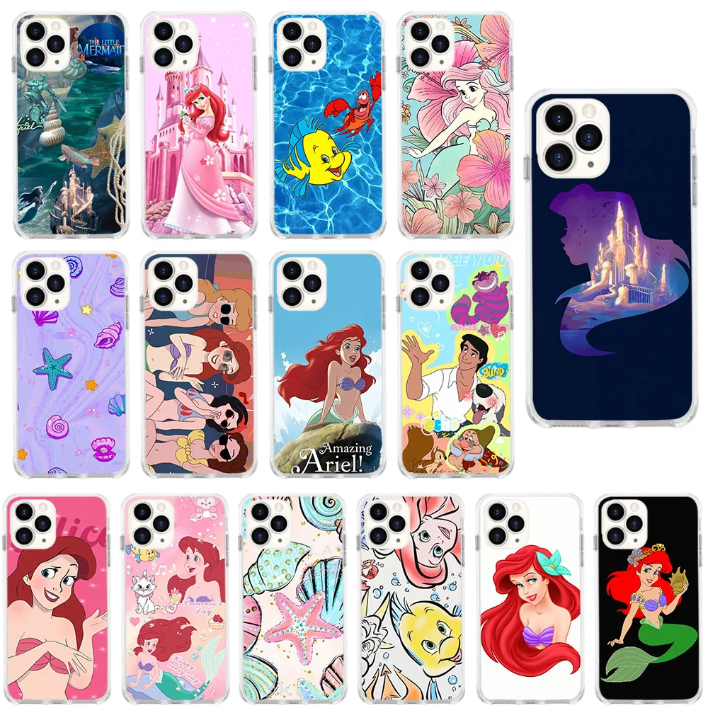 Ai-20 Cute Princess Ariel Custodia Morbida Per Realme Narzo 10 9 C30S C35 C55 50 50A Prime Pro Plus
