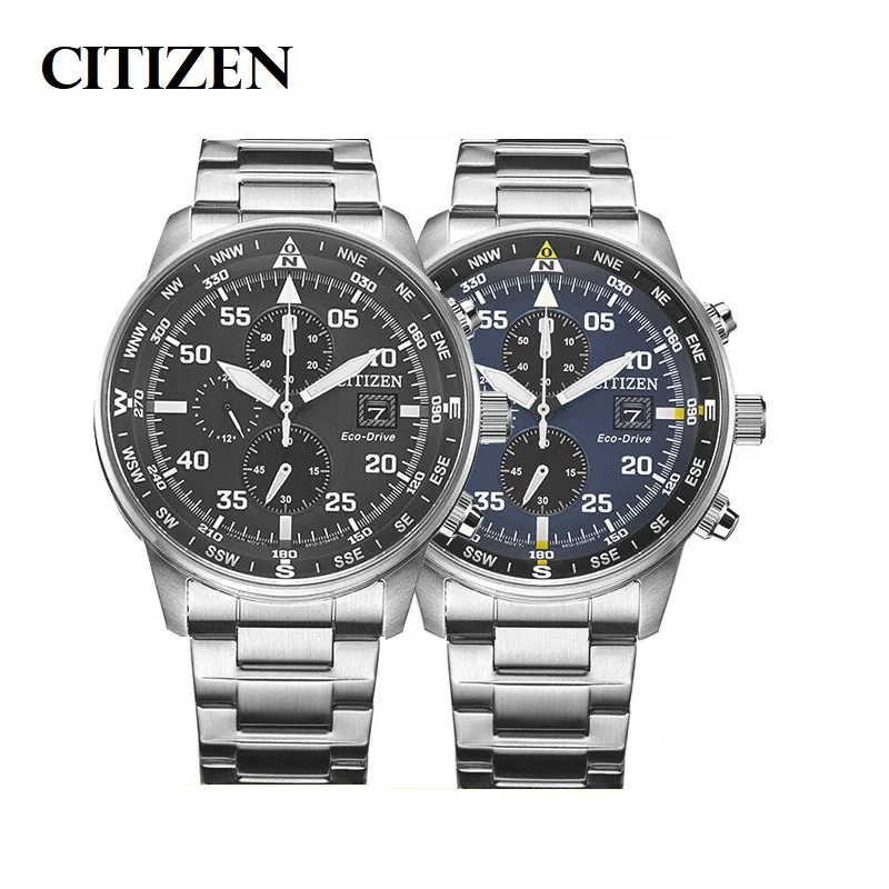Citizen Fashion Men Orologio In Acciaio Inossidabile Calendario Di Lusso Orologio Da Polso Al Quarzo Orologi Da Lavoro Per Orologio Da Uomo Montre Hom