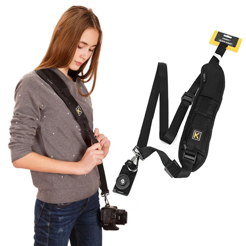 Tracolla Portatile Di Alta Qualità Per Fotocamera Digitale Dslr Canon Nikon Sonys Accessori Rapidi Per Fotocamere Cintura Accessori Macchina Fotografi