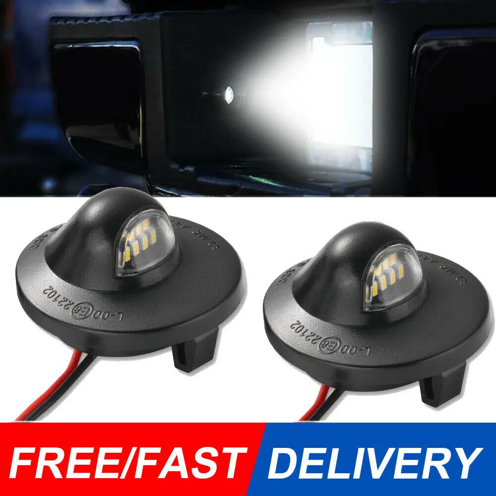 2X Luce Targa Led Per Camioncino Ford F150 F250 F350 1990-2014