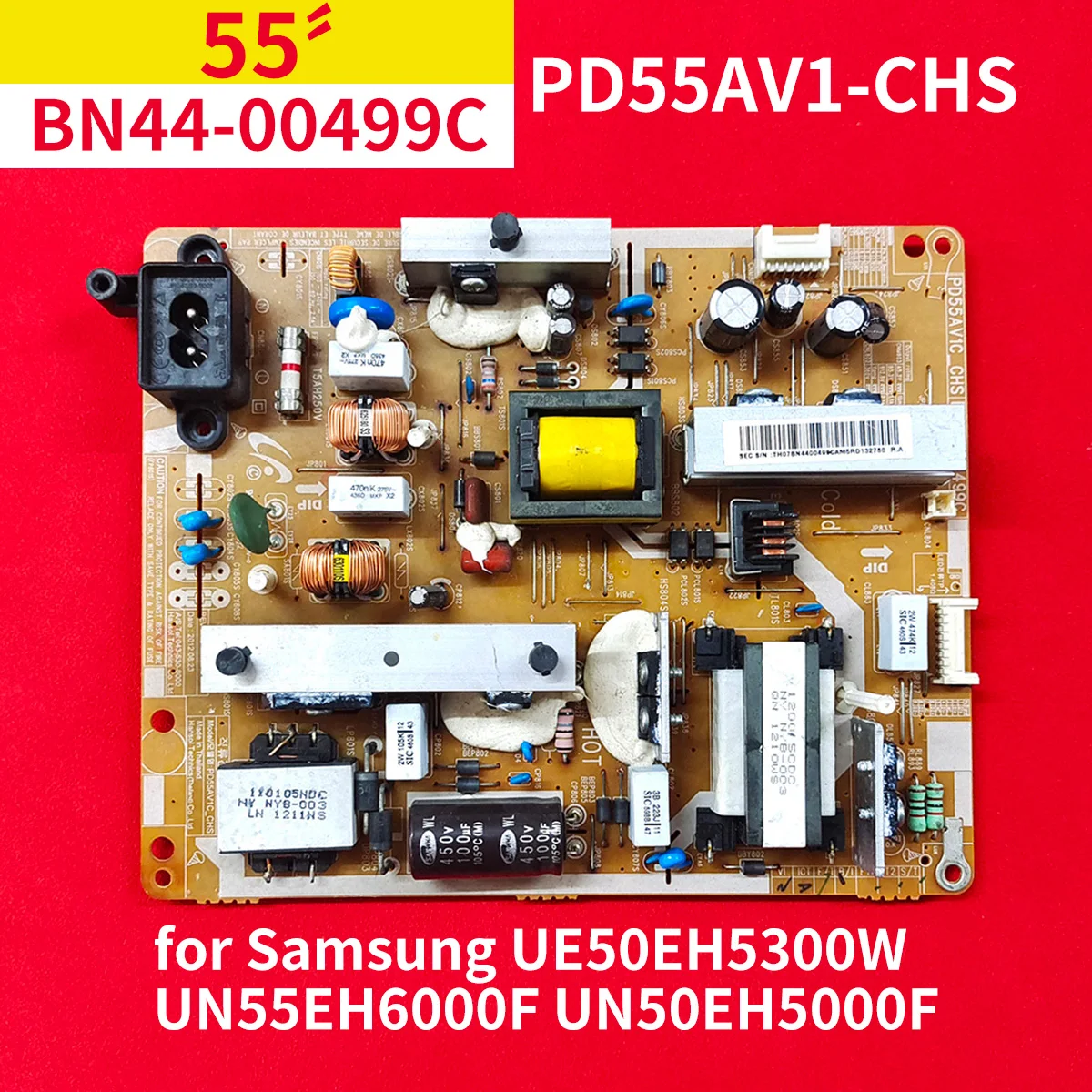 Bn44-00499A Bn44-00499C Pd55Av1-Chs Scheda Di Alimentazione Per Samsung Muslimexatun50Eh5000F Muslimate