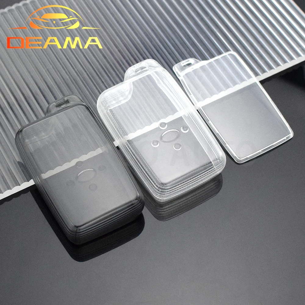 Per Toyota Camry Avalon Smart Remote Key Fob Jacket Portafoglio Trasparente Car Key Cover Custodia Protettiva Per Borsa