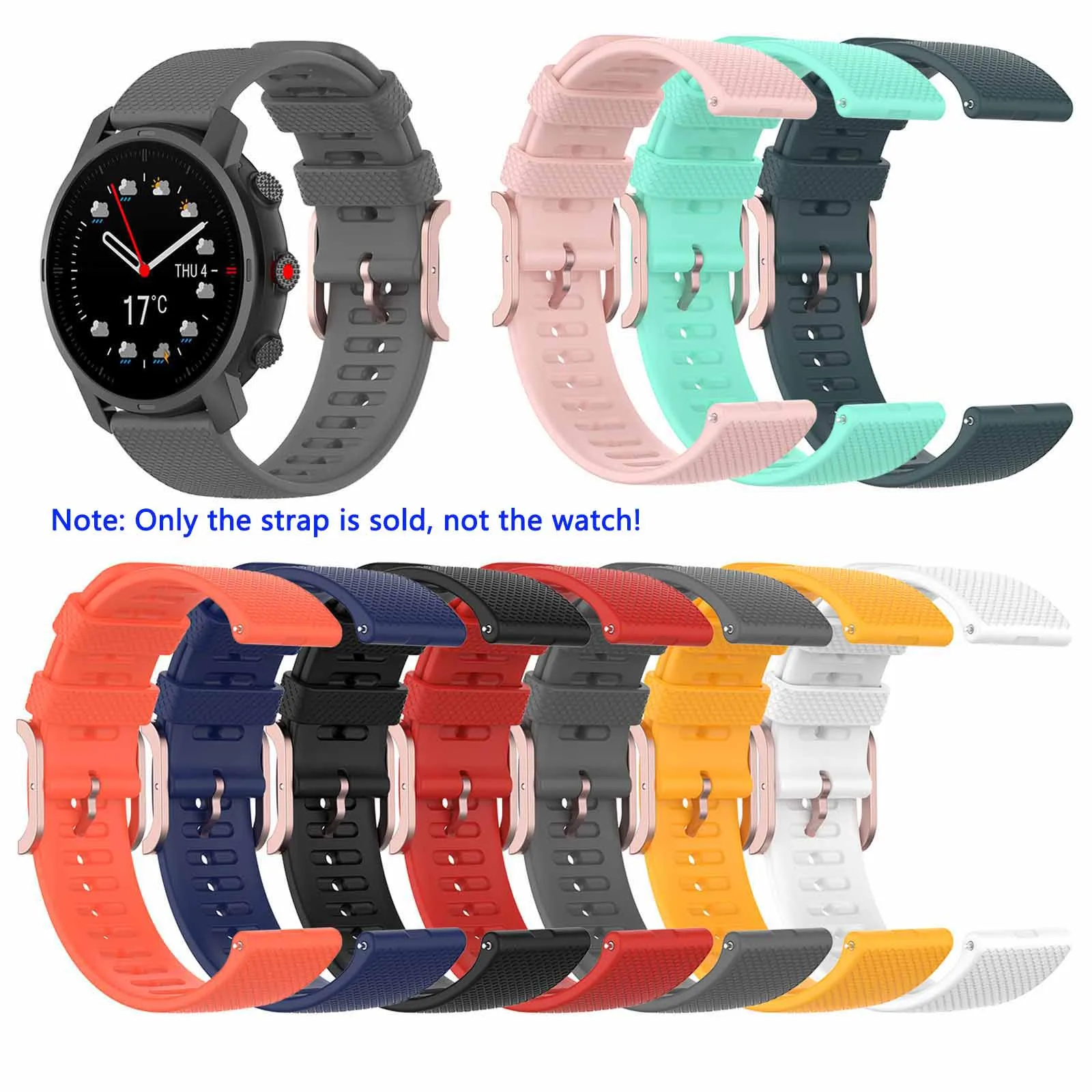 Rilascio Compatibile Per Polar Vantage M2/Polar Grit X/Polar Vantage M Cinturini In Silicone Cinturino Smart Wristband Accessorio