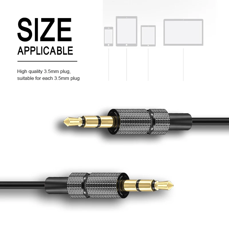 Jack Da 3.5Mm Cavo Audio Aux Cavo Altoparlante Cavo Audio Jack Da 3.5Mm Per Adattatore Per Cuffie Per Auto Altoparlante Jack Maschio A Jack Cavo Da 3.