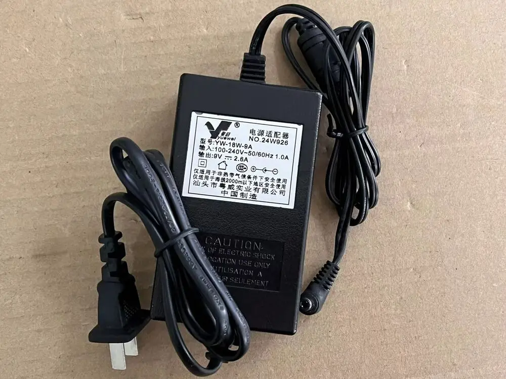 Adattatore Ca-Alimentatore Per Pedale Multieffetto Per Chitarra Boss Gt-100 9V 2.6A