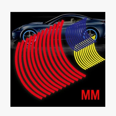 Auto-Styling Wheel Rim Riflettente Autoadesivo Per Renault Koleos Fluenec Latitude Sandero Captur Kadjar Talismano Megane Rs
