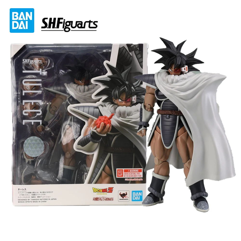 Originale Bandai S.H. Figuards Dragon Ball Z Turles Collection Action Anime Movie Figures Doll Boys Toys Regali Per Bambini