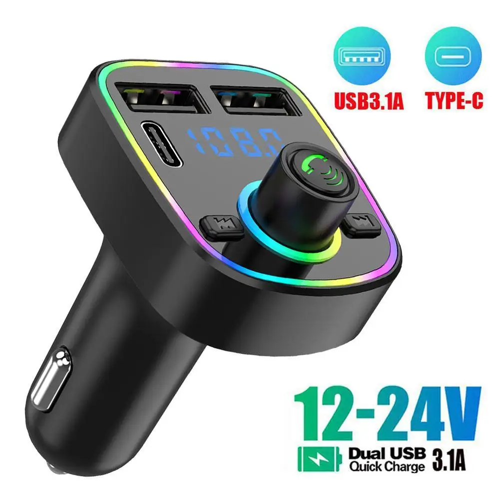 Auto Bluetooth Vivavoce Auto Mp3 Auto Scheda Fm Auto Mp3 Audio Radio Vivavoce Lettore Modulatore Mp3