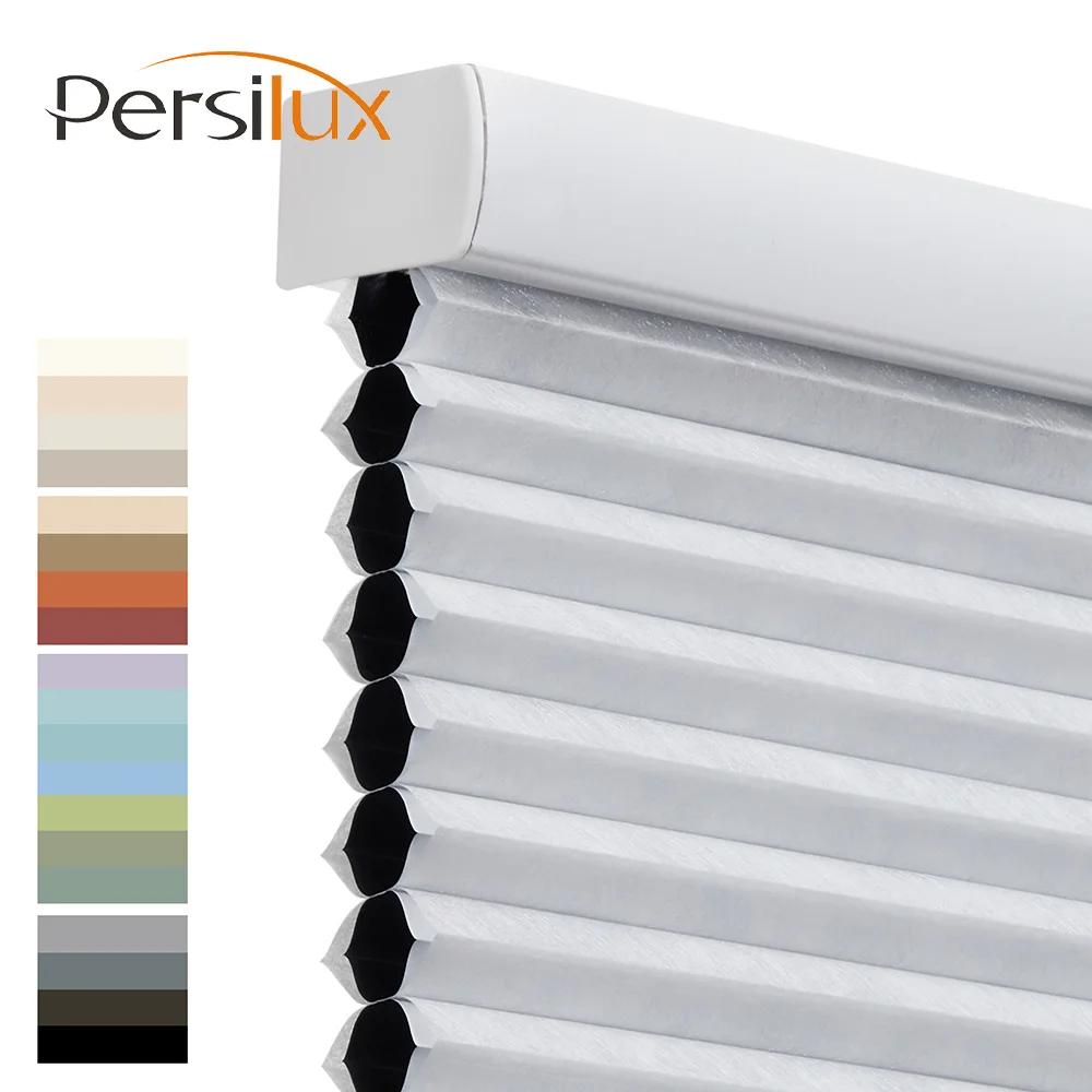 Persilux Cellular Blinds Tende A Nido D'Ape Doppie Celle Cordless Windows Shades Risparmio Energetico Isolamento Termico Finestra Personalizzata