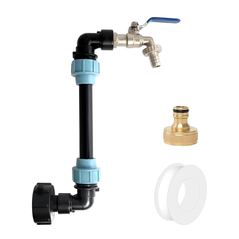 Rubinetto Uscita Ibc Accessori Per Serbatoi Ibc Connettore Per Serbatoio Ibc Rubinetto Uscita Ibc A Collo Cigno