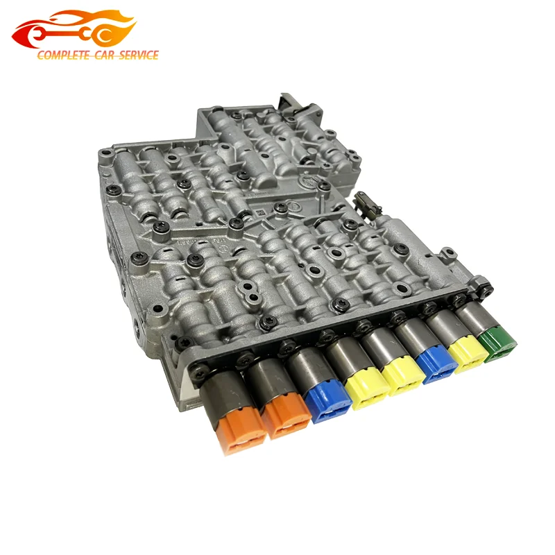 6Hp21 6Hp28 Remanufactured Transmission Valve Body 9 Solenoids Plate Number A065 B065 Compatible With Bmw Jaguar