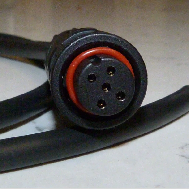 2M R08004 4579-017-A 5 Pin Femmina Baionetta Impermeabile Raymarine Nmea 0183 Cavo