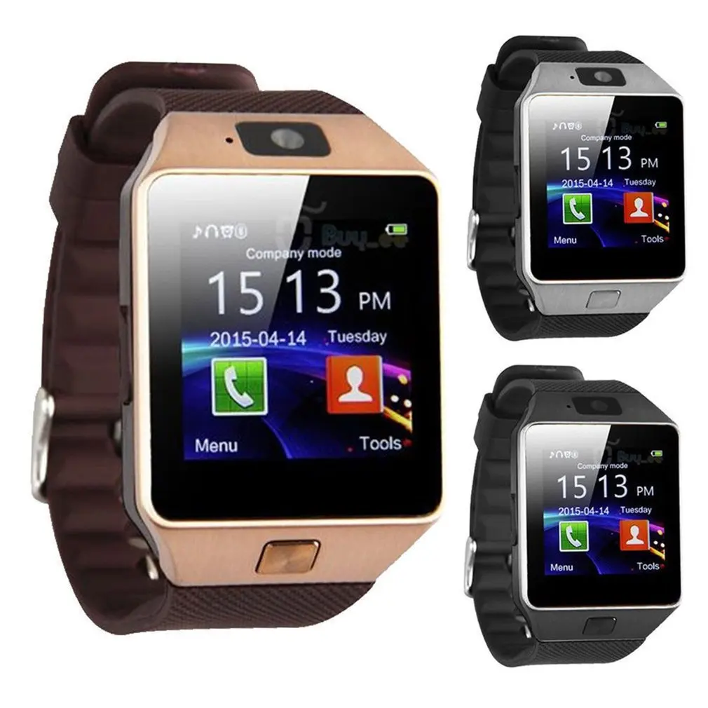 Bluetooth Dz09 Smart Watch Music Tf Card Sim Camera Smartwatch Android Phone Fitness Tracker Sport Smart Watches For Men Wemen