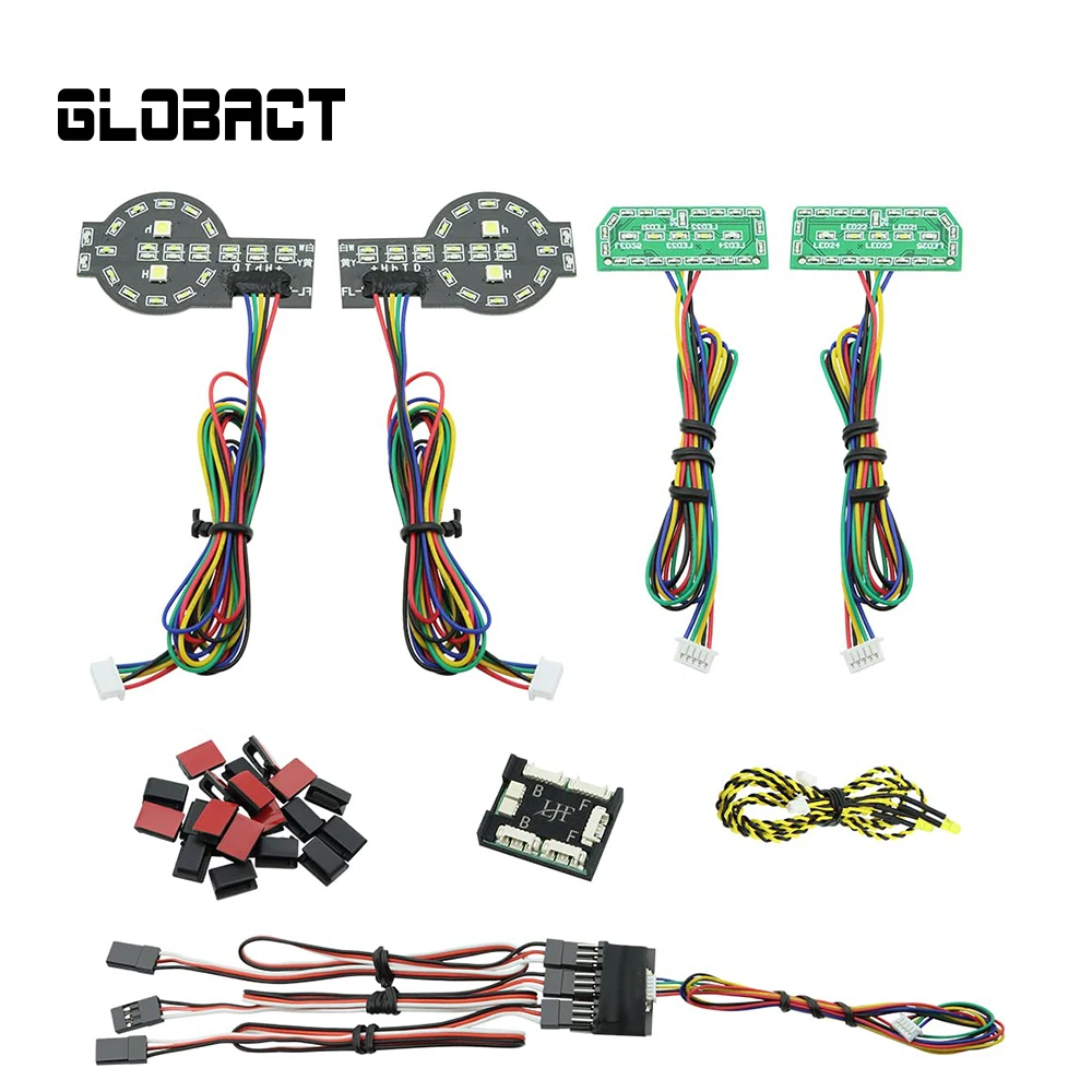 Globact Rc Crawler Lights Kit Di Luci Per Auto Di Simulazione Intelligente Sostituisci 9290 Per 1/10 Trx4 Bronco 2021 Accessori Di Aggiornamento Per A