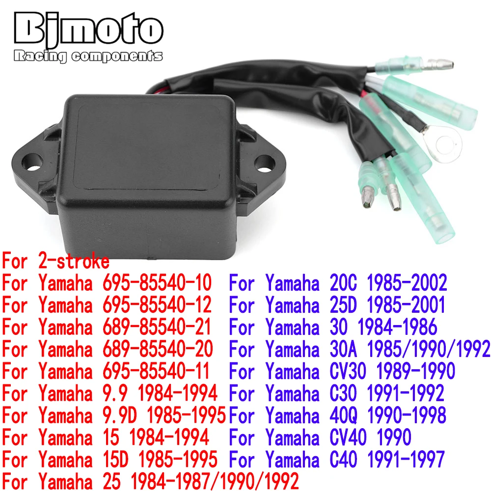Accenditore Cdi Box Modulo Unità Per Yamaha 695-85540-10 695-85540-12 689-85540-21 689-85540-20 695-85540-11 9.9D 15D