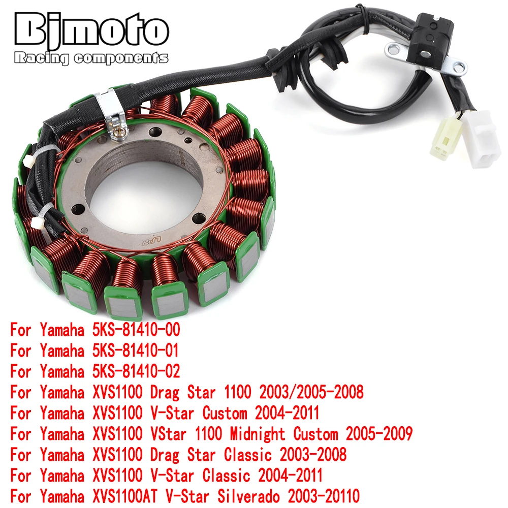 Bobina Statore Moto Per Yamaha Xvs 1100 Drag Star 1100 Xvs-1100 Xvs1100 2003/2005-2008 Muslimexmuslimah