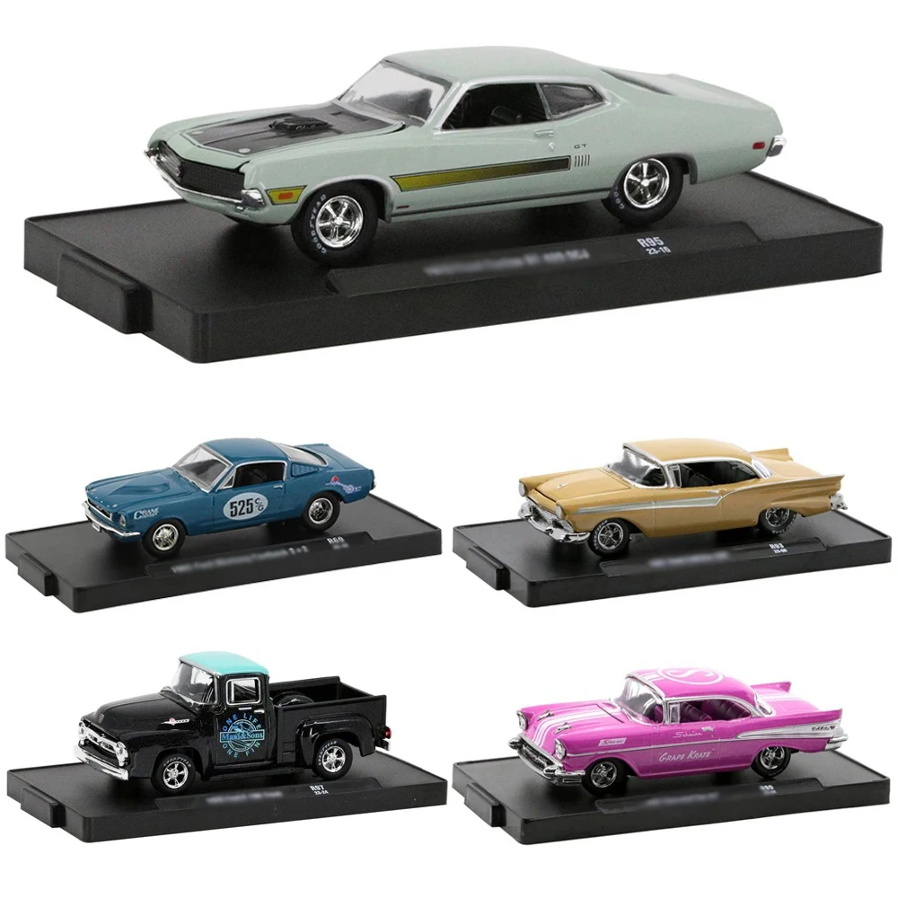 M2 Machine Diecast 1/64 Ford Alloy Toy Car Model Diecast Toy Vehicles Simulazione Veicoli In Metallo Model Toys For Gift Collection