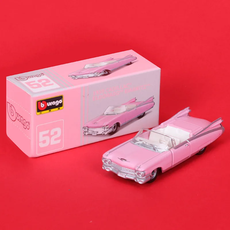 Bburago 1:64 Modello Di Auto In Miniatura 1959 Cadillac Eldorado Listino Veicoli Replica Collezione Giocattolo Per Regalo Ragazzo