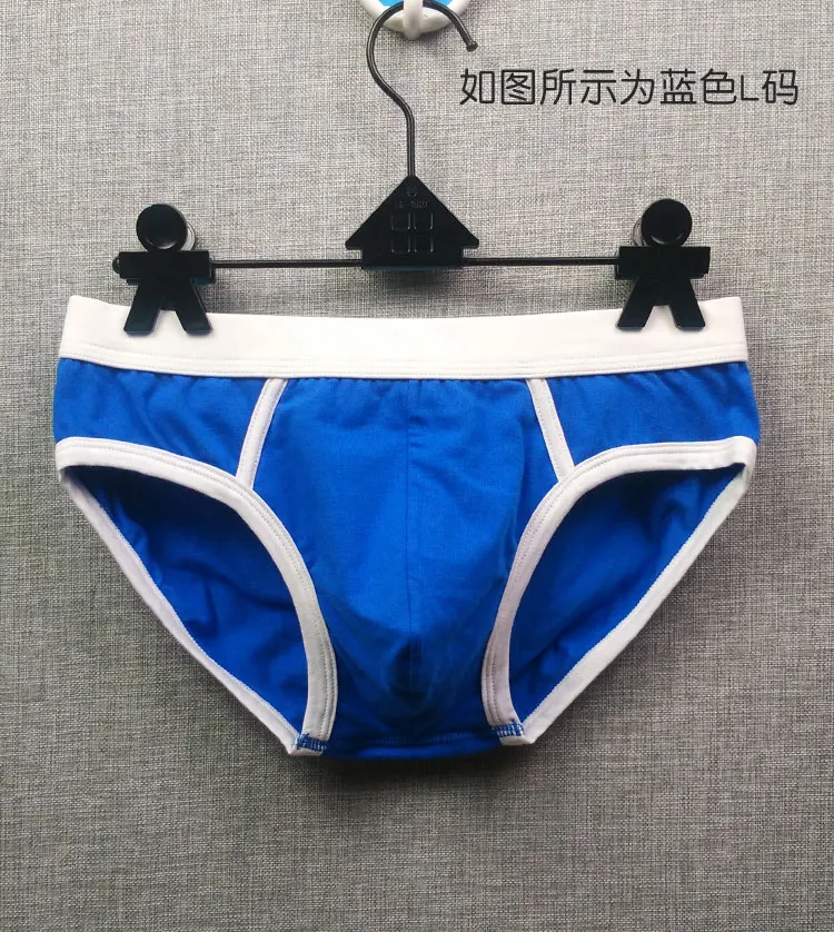 Cotone Uomo Intimo Sexy Cuecas Ropa Interno Slip Hombre Bikini Hot M-4Xl