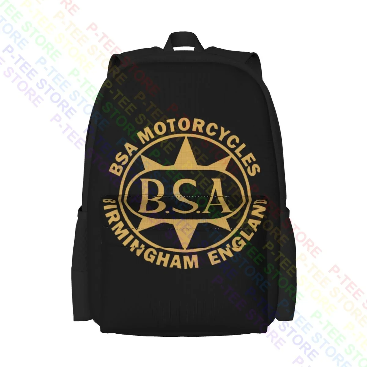 Bsa 1939 Goldstar Logo Biker Retro Classic Moto Zaino Di Grande Capacità Zaino Stampa 3D